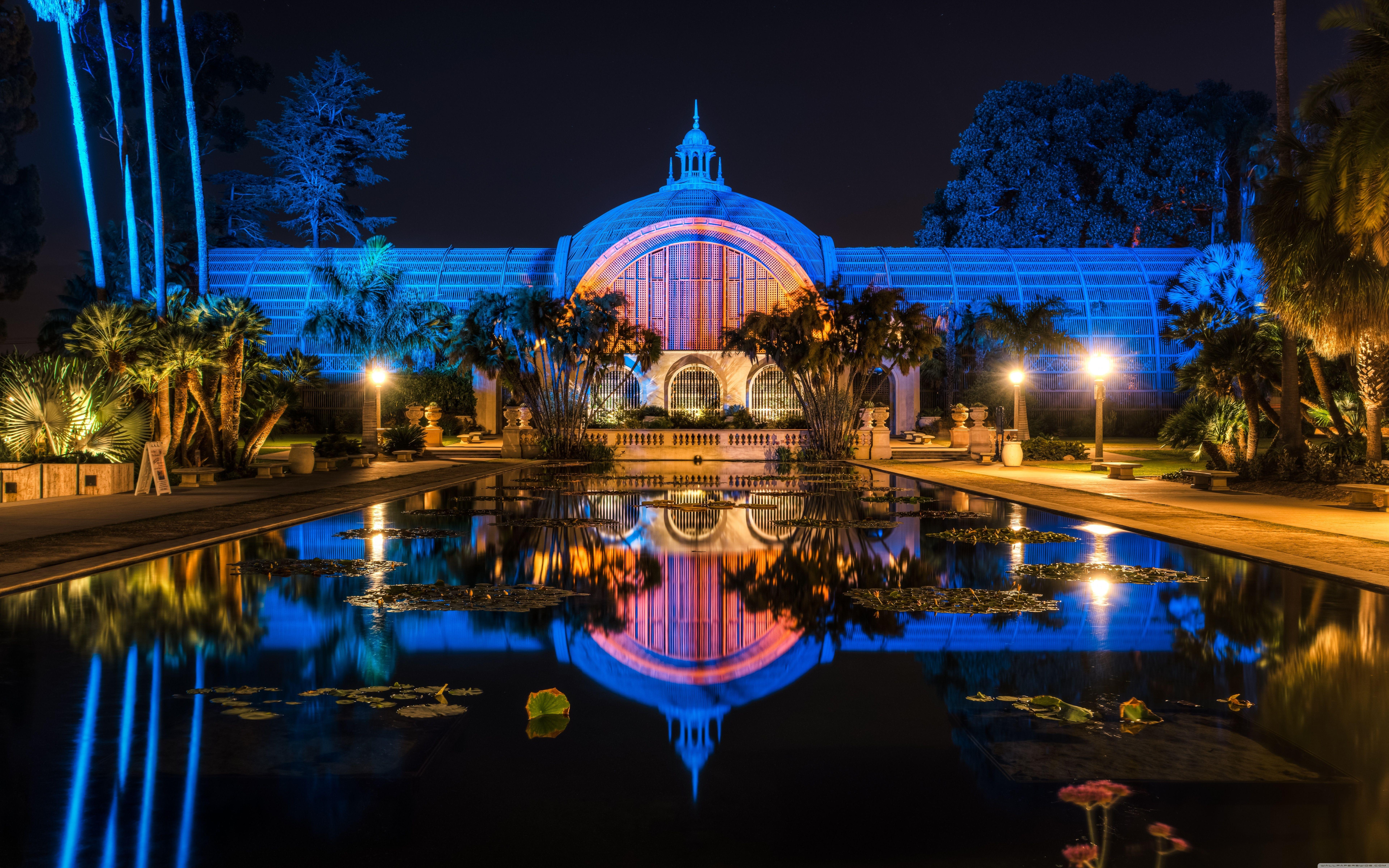 7680x4800 Balboa Park Botanical Building ❤ 4K HD Desktop Wallpaper for 4K