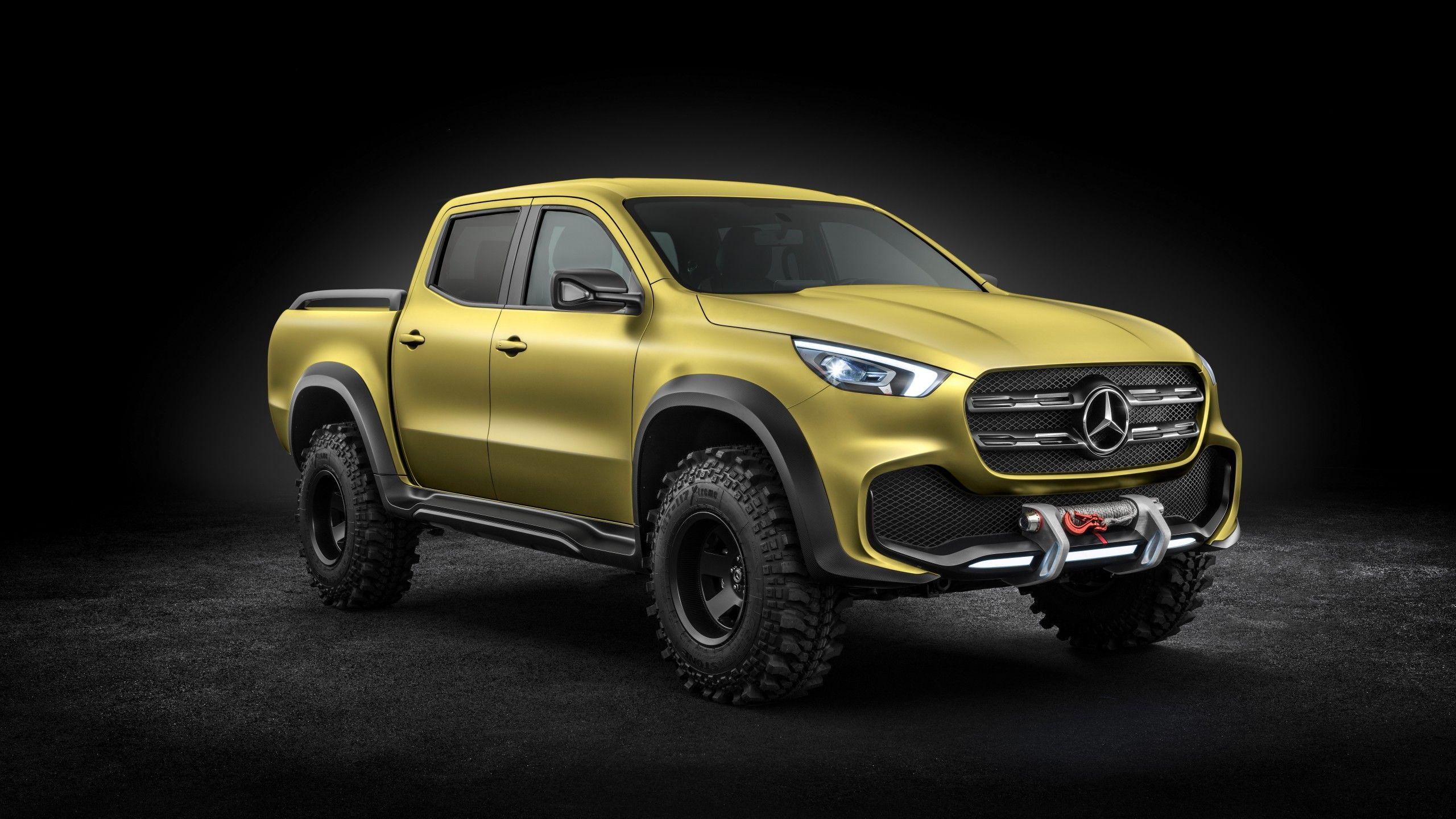 2560x1440 WALLPAPERS HD: Mercedes Benz X Class Pickup Concept