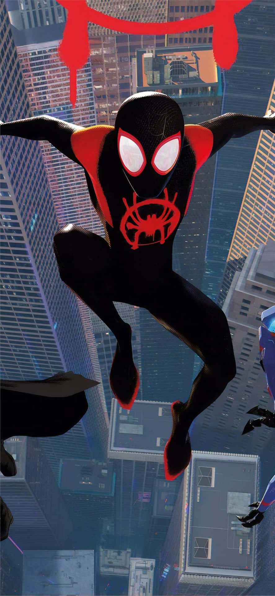 Spider-Man: Across The Spider-Verse Wallpaper iPhone Phone 4K #6801e