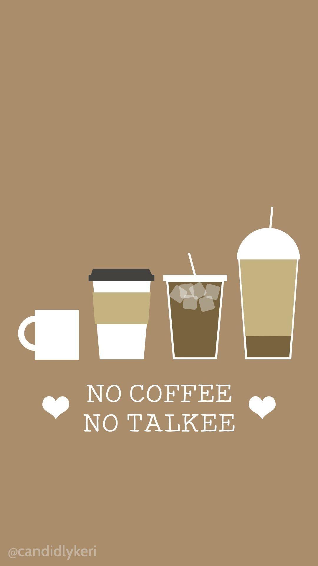 1080x1920 Wallpaper android Coffee Fresh I Love You too Funny Cartoon iPhone