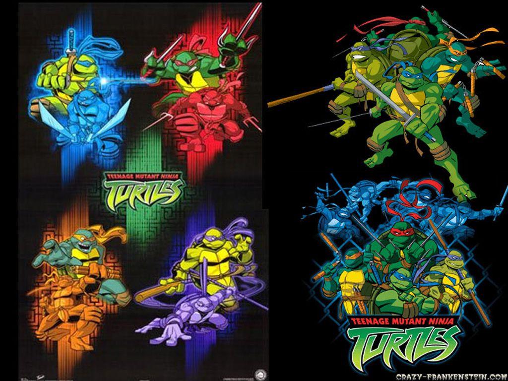 1024x768 Teenage Mutant Ninja Turtles Cartoon hình nền