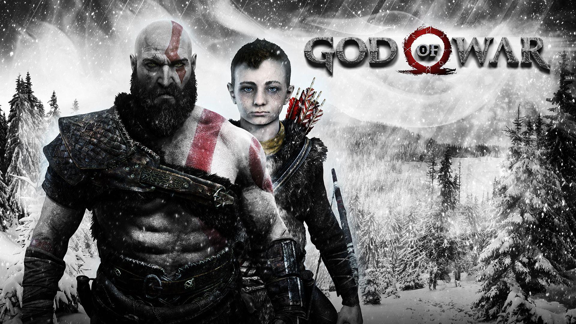 1920x1080 Wallpaper God of War, Kratos, Atreus, Games