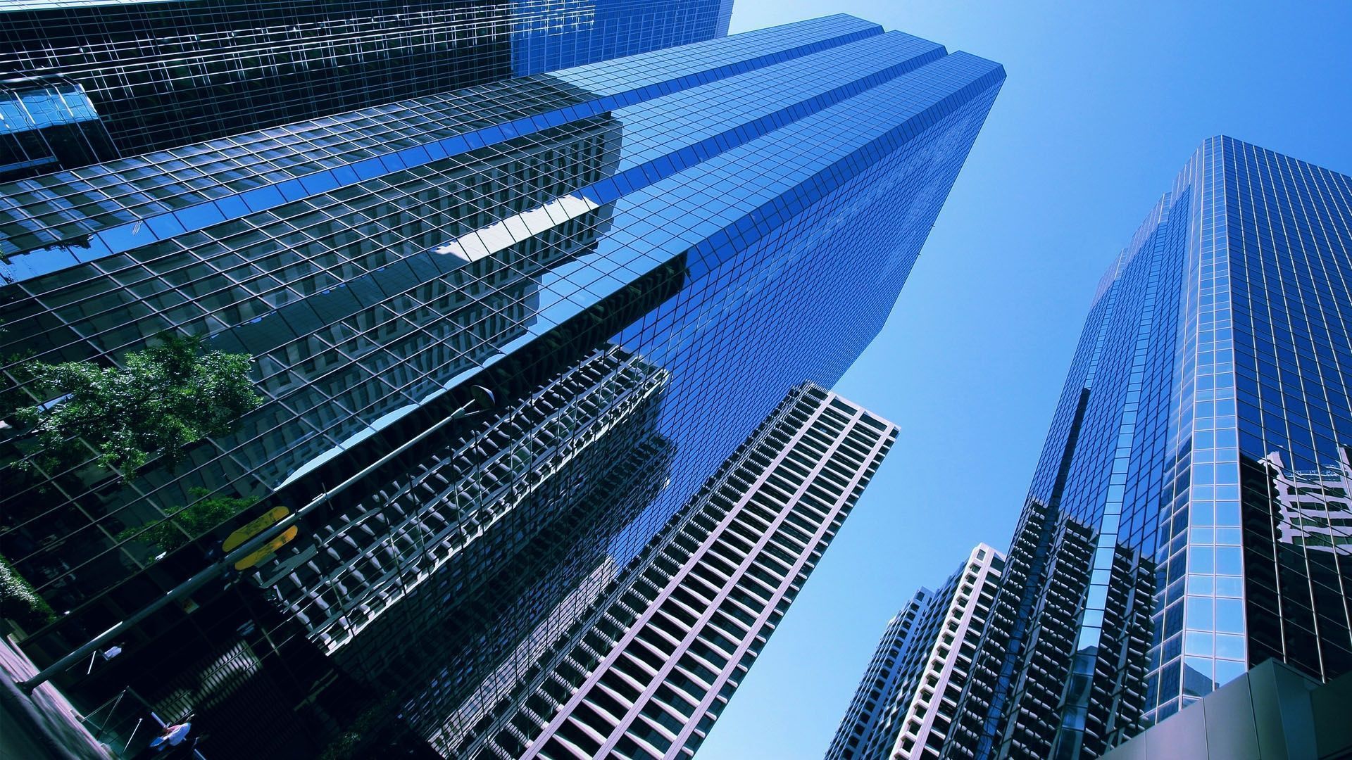 1920x1080 Business Building Wallpaper