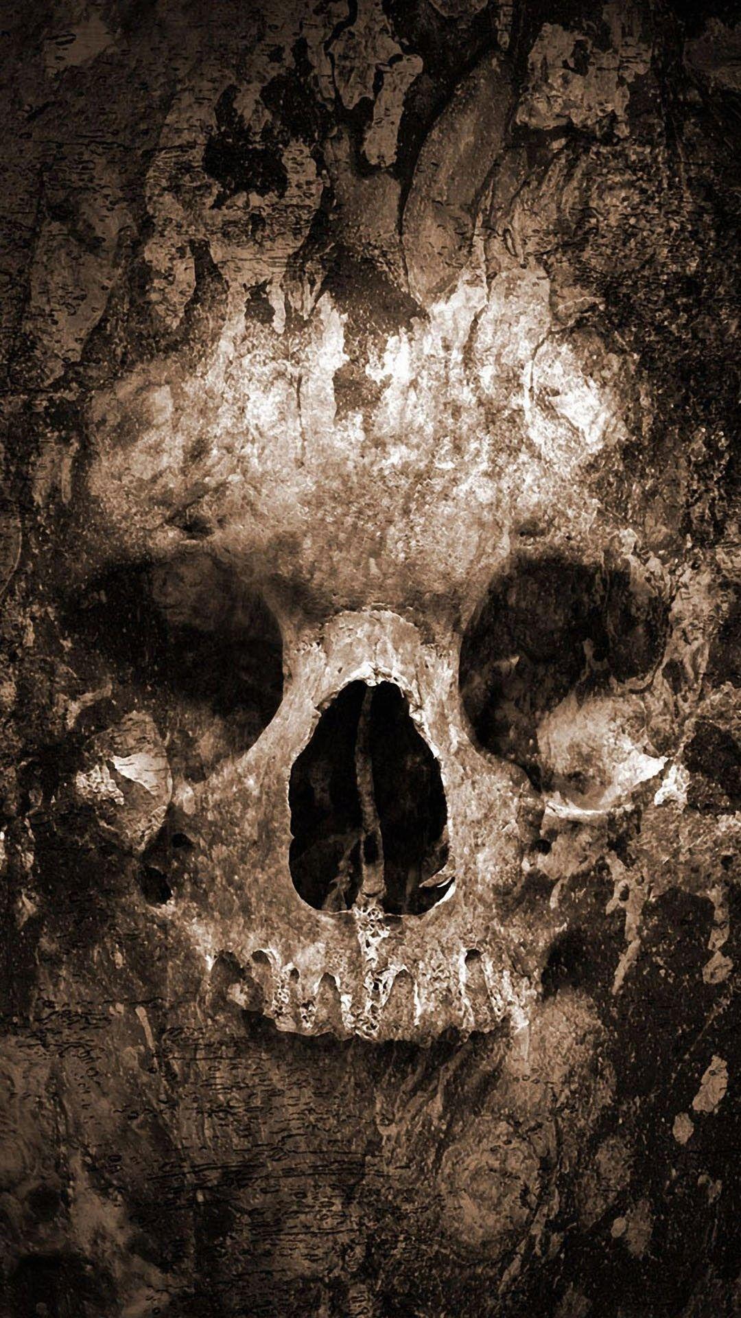 1080x1920 Wallpaper of Skulls