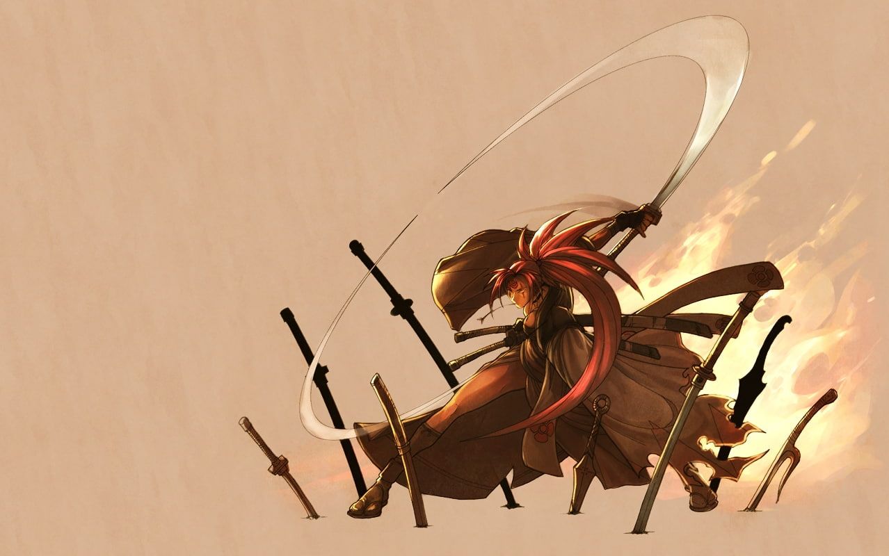 1278x800 Wallpaper / Baiken, x, gear, Guilty Gear, guilty, anime, art, hd, hot, 480P free download