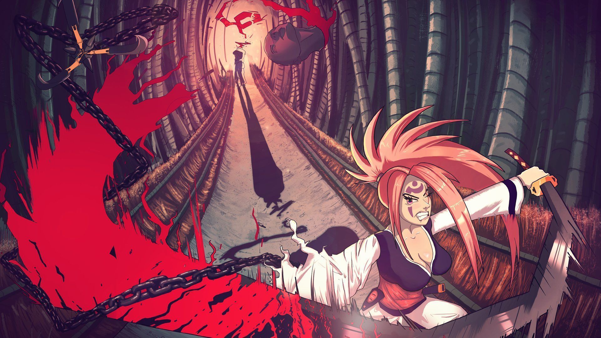 Baiken Guilty Gear wallpapers for desktop download free Baiken Guilty  Gear pictures and backgrounds for PC  moborg