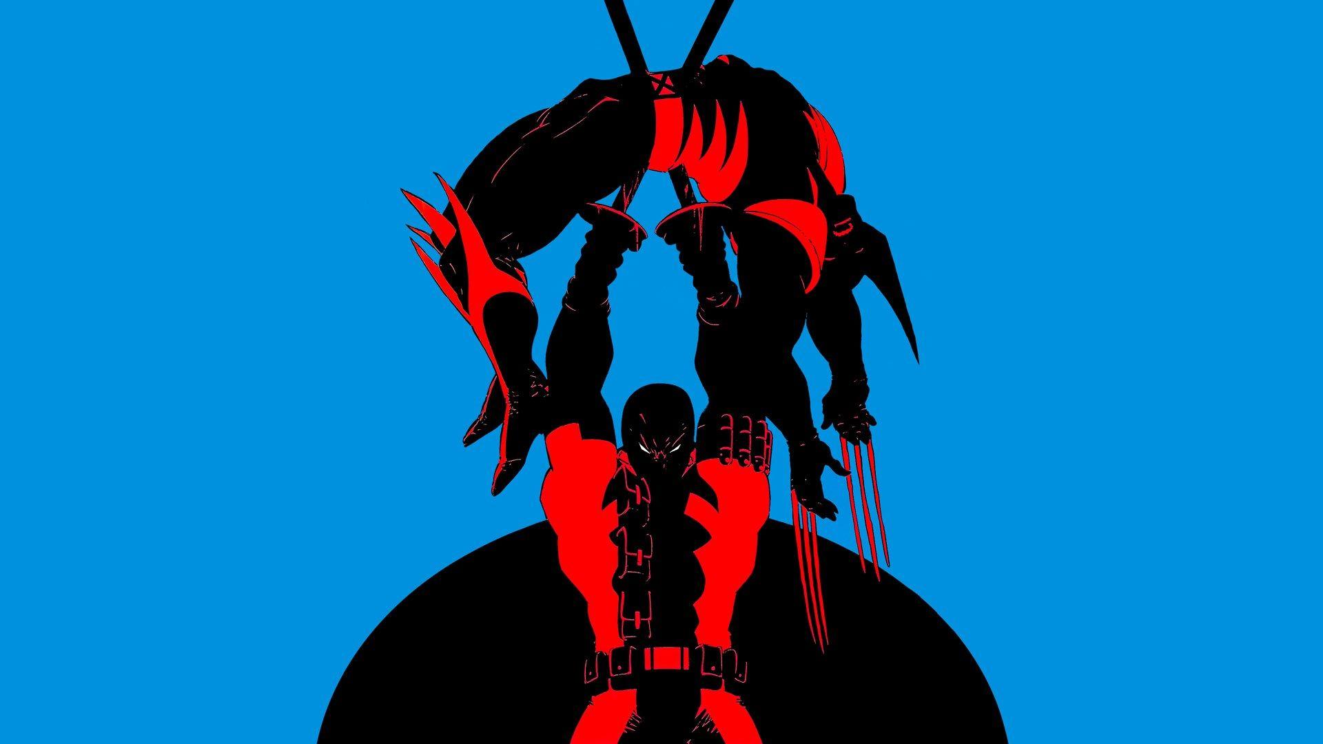 1920x1080 widescreen wallpaper x men origins wolverine vs deadpool, 129 kB
