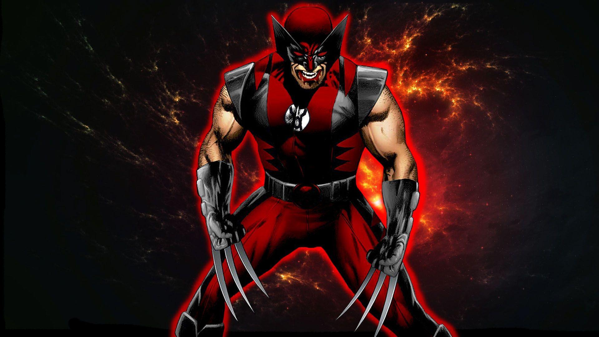 1920x1080 Red Lantern Wolverine wallpaper