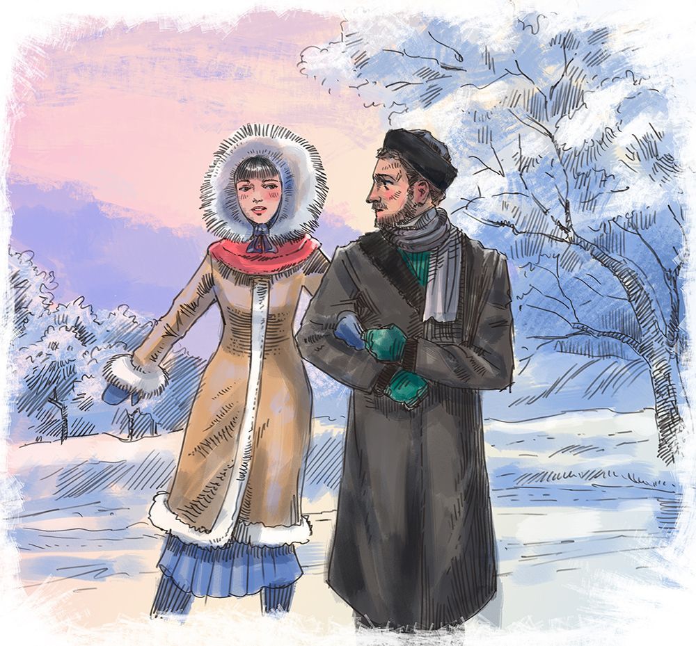 1000x929 Anna Karenina book illustrations