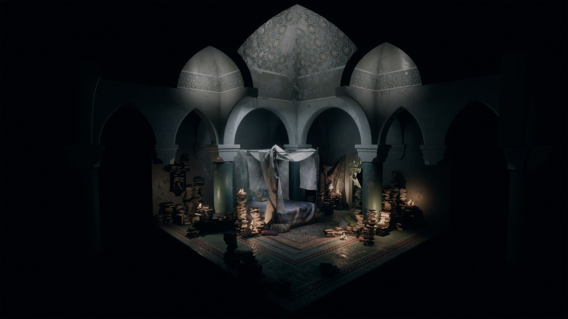 1920x1080 Eve's Room Lovers Left Alive Homage