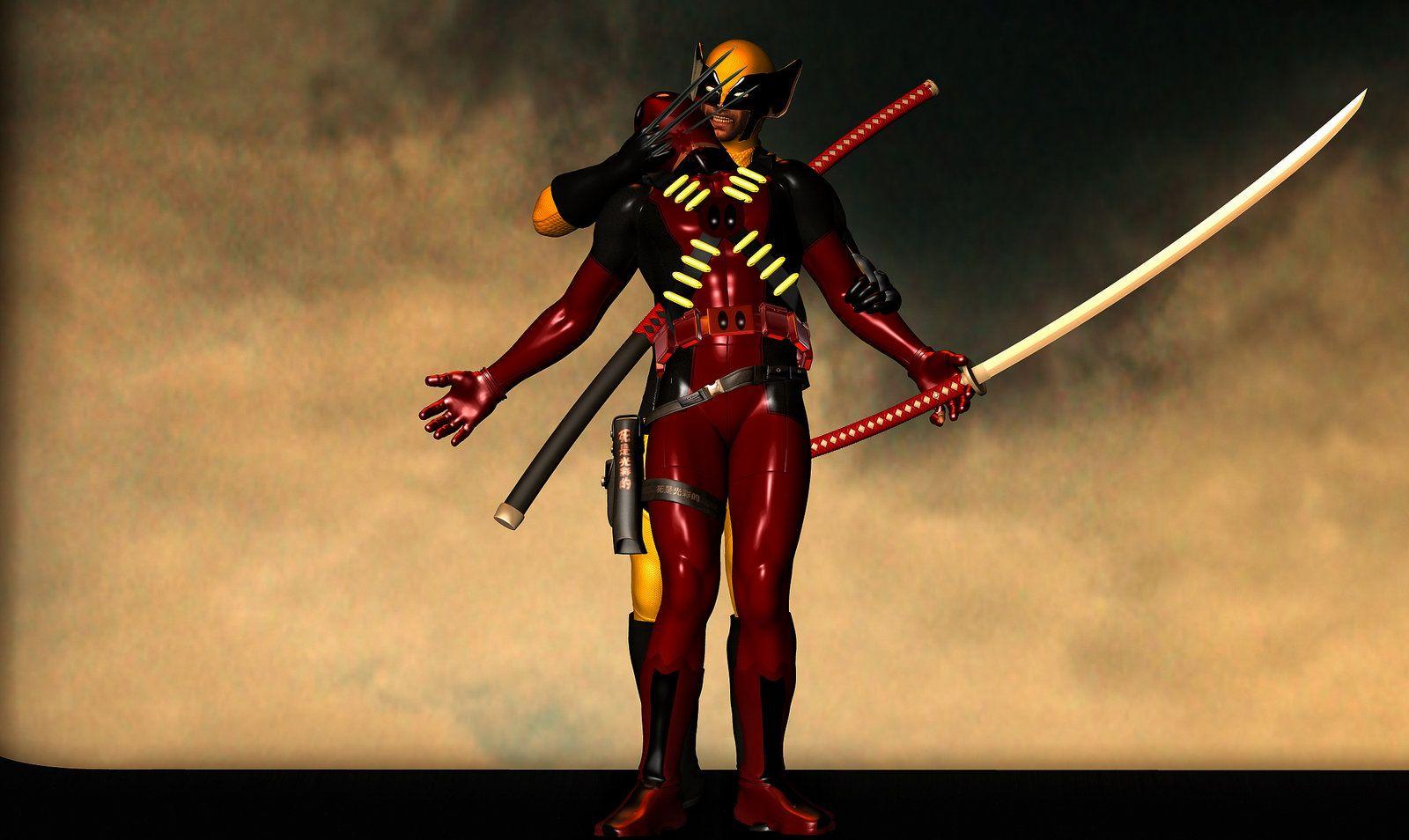 1600x954 image of Wolverine Vs Deadpool Wallpaper - #FAN