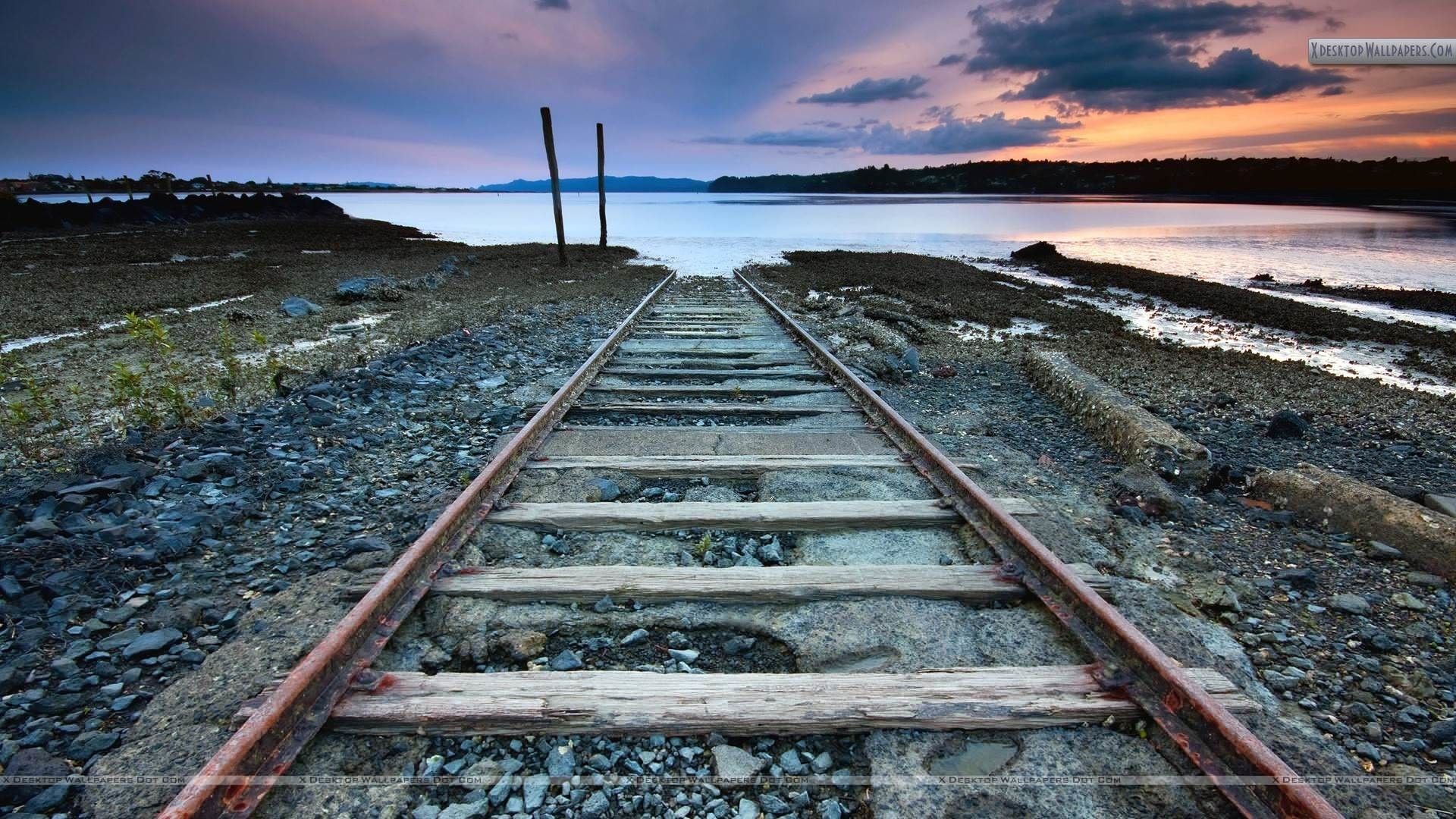1920x1080 Train Track Wallpaper