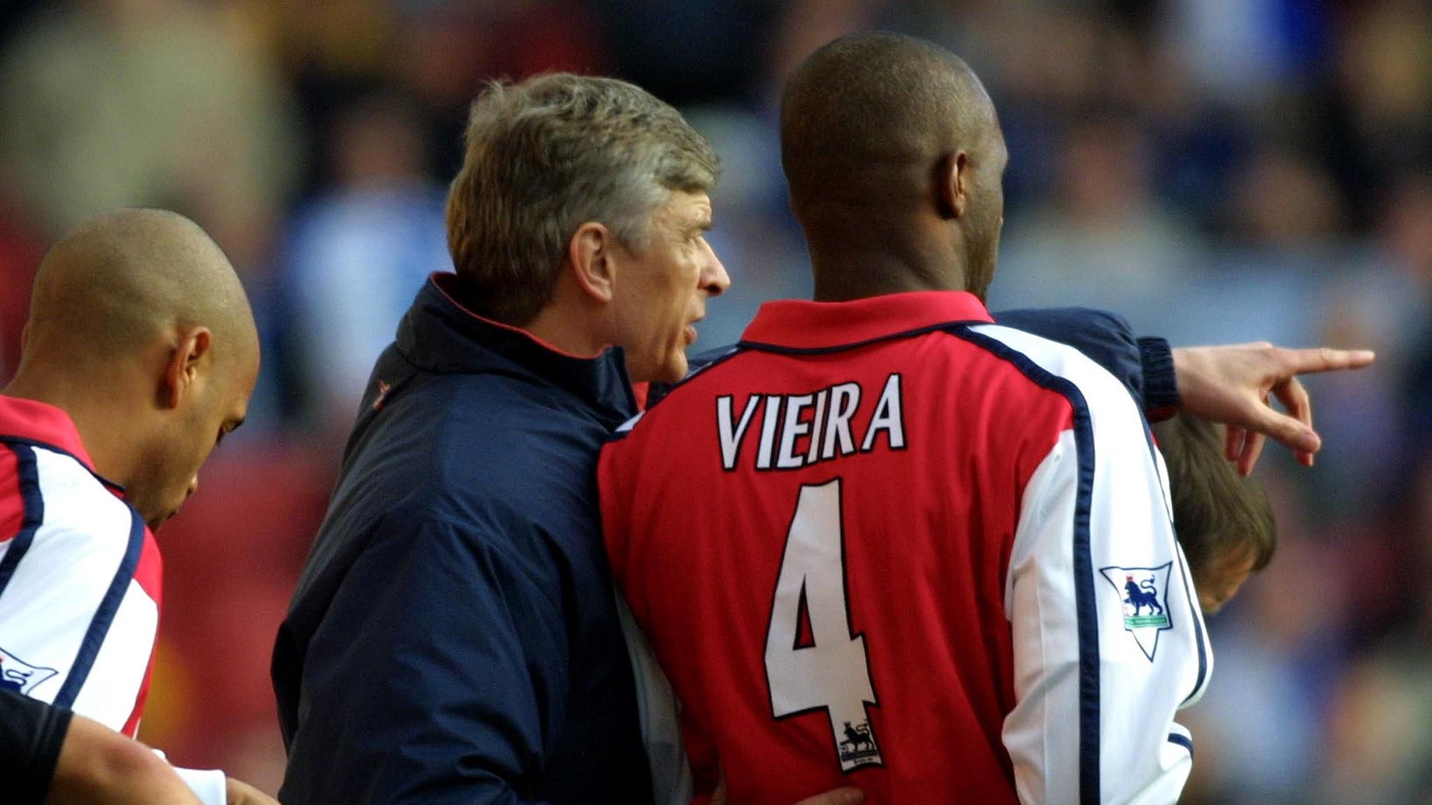 2048x1152 Patrick Vieira flattered as Arsene Wenger describes him as a future Arsenal boss