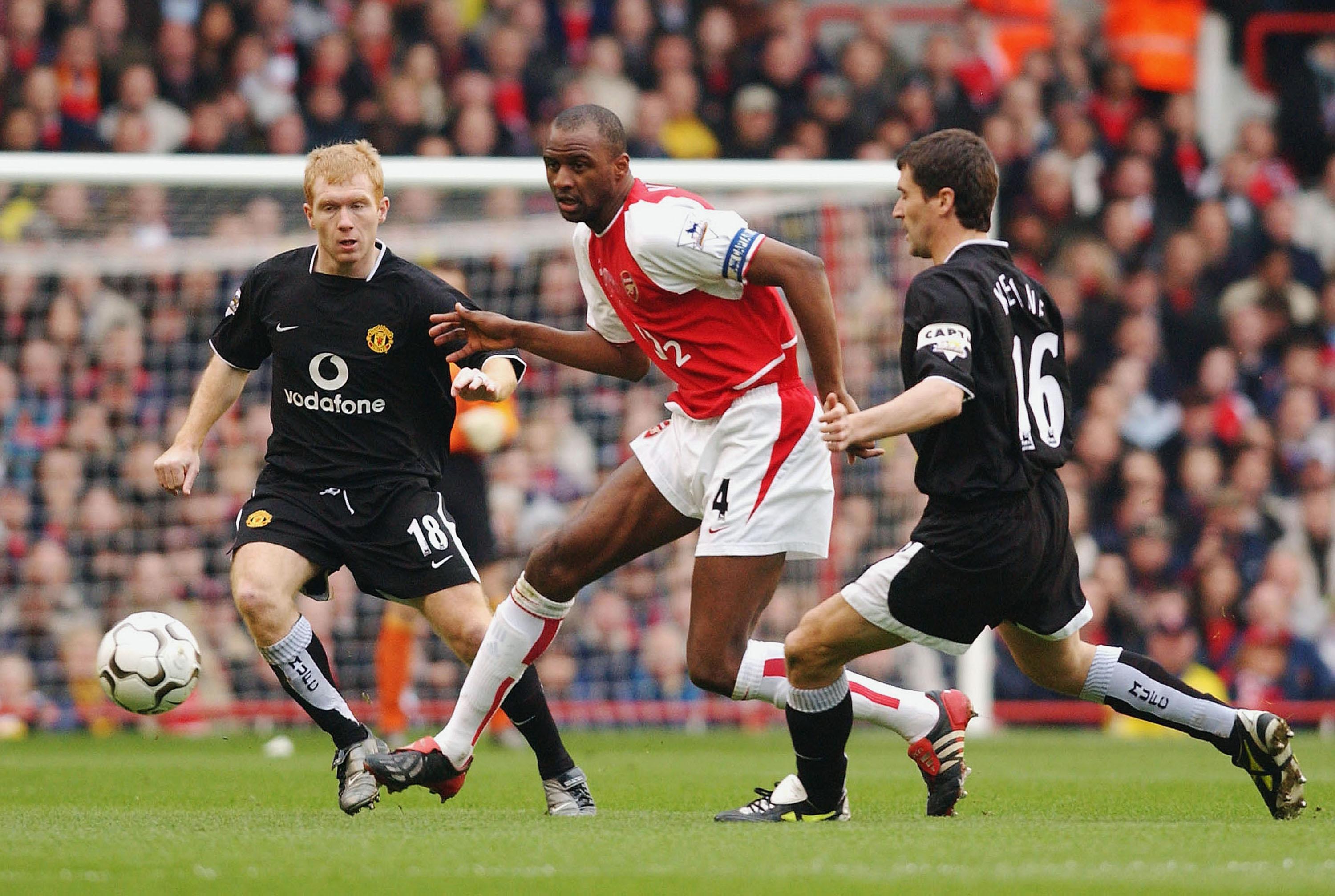 3000x2014 Patrick Vieira as Arsenal manager? Invincible admits he would love to boss club one day and flattered by Arsene Wenger backing