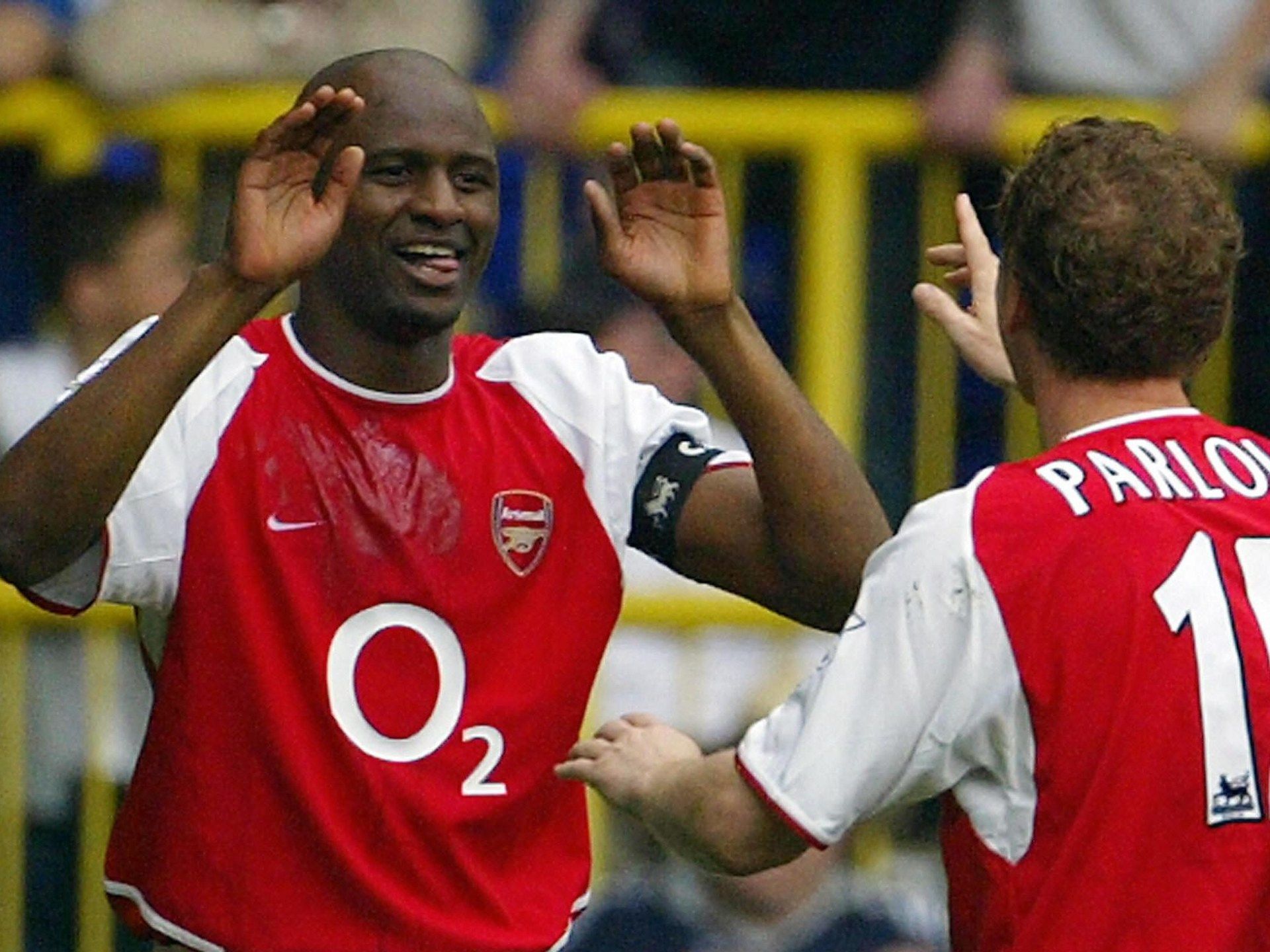 1920x1440 Patrick Vieira was 'miserable' when he signed for Arsenal but former teammate Ray Parlour reveals how Crystal Palace boss fell in love with London