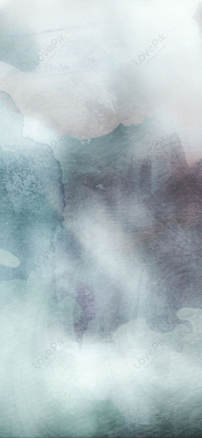 650x1407 Watercolor Abstract Mobile Phone Wallpaper Image Free Download