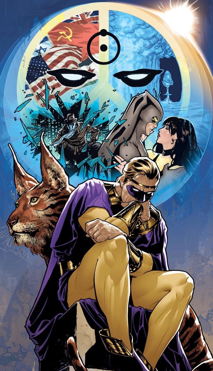 735x1280 Ozymandias. Ryan Sook. Искусство dc comics, Комиксы, Бумажные скульптуры