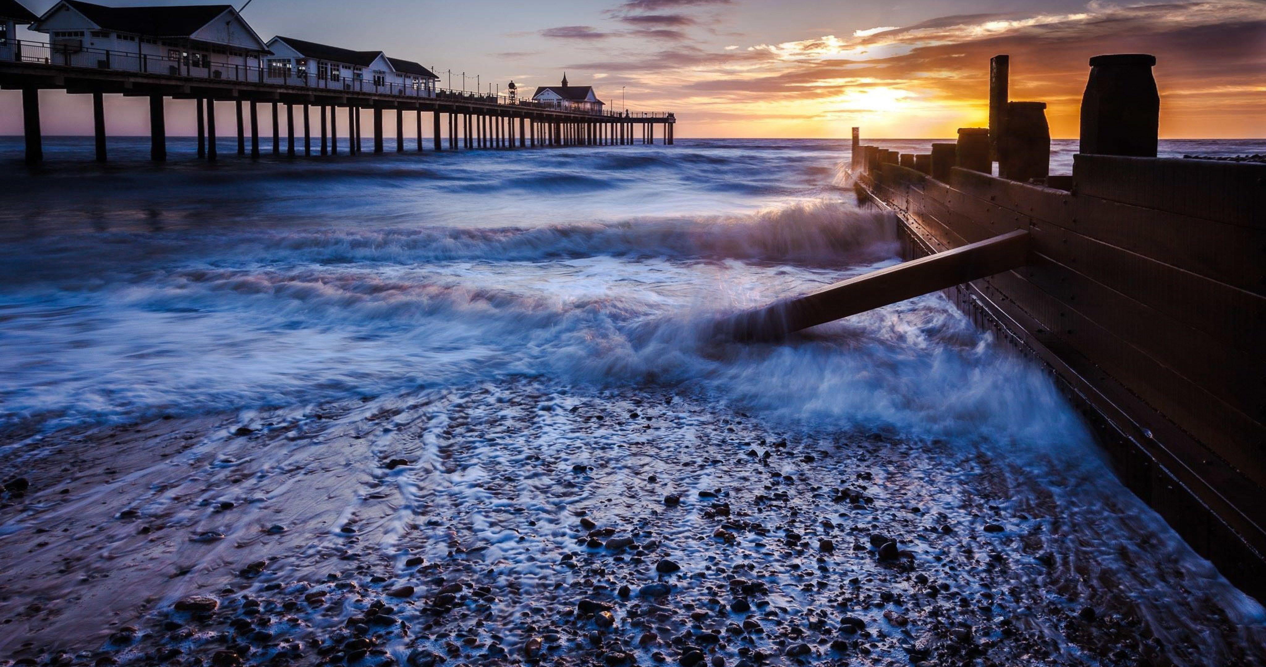 4096x2160 sea waves beach 4k ultra HD wallpaper High quality walls