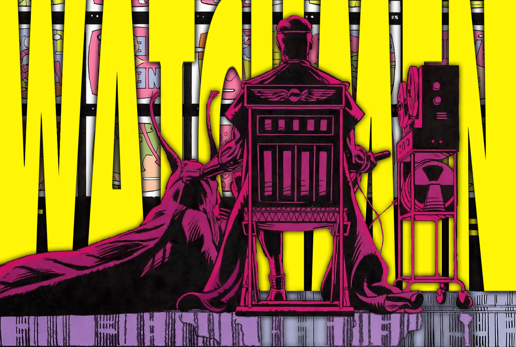 1781x1200 Watchmen Ozymandias Background (Fan Art Edit)