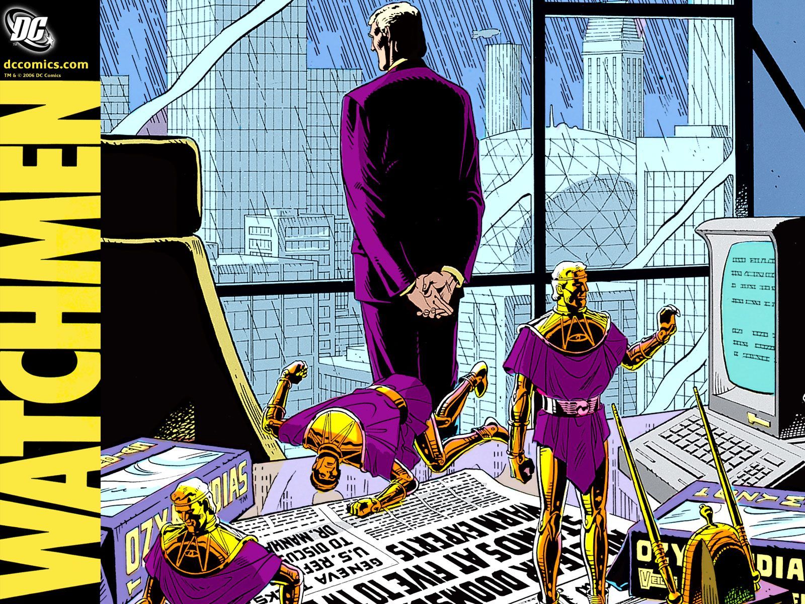 1600x1200 Comics Wallpaper. Watchmen, Comics, Dc comics