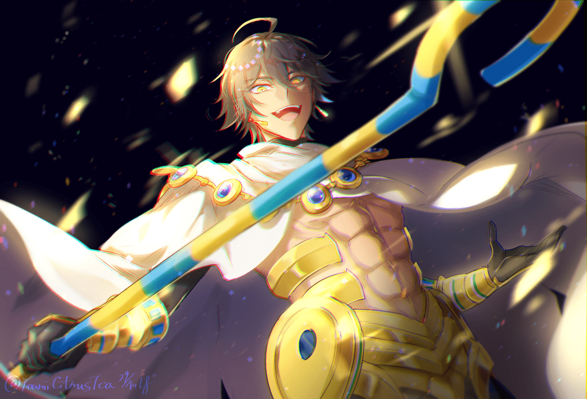 1157x787 ozymandias (fate and 3 more) drawn