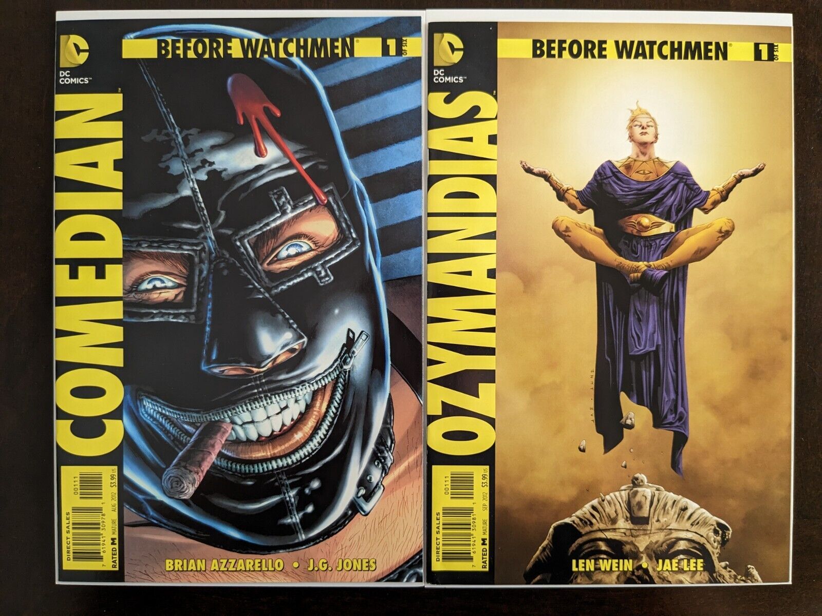 1600x1200 DC Comics Before Watchmen 2 Book Lot &amp; Comedian