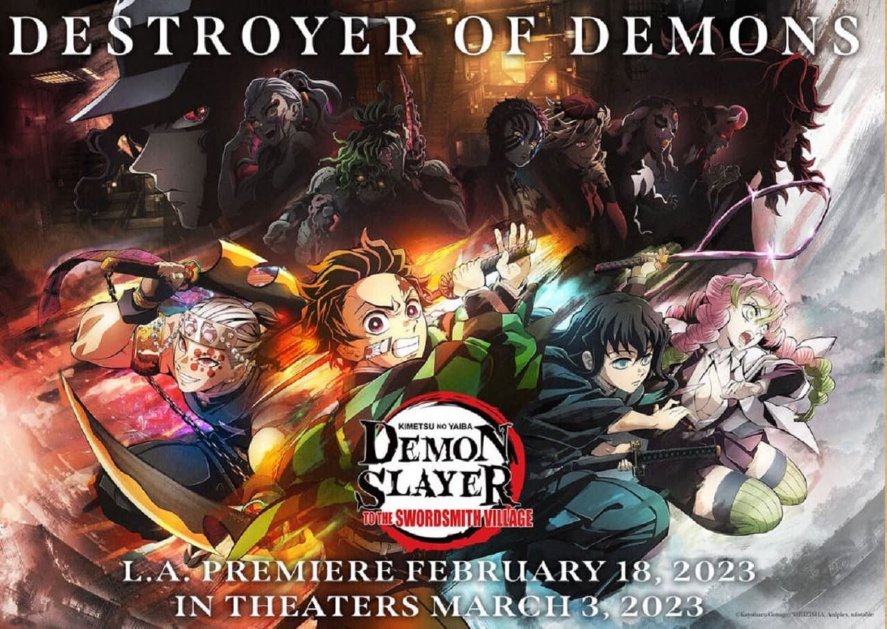 1280x908 Demon Slayer: Kimetsu No Yaiba Swordsmith Village Arc Hits April 2023