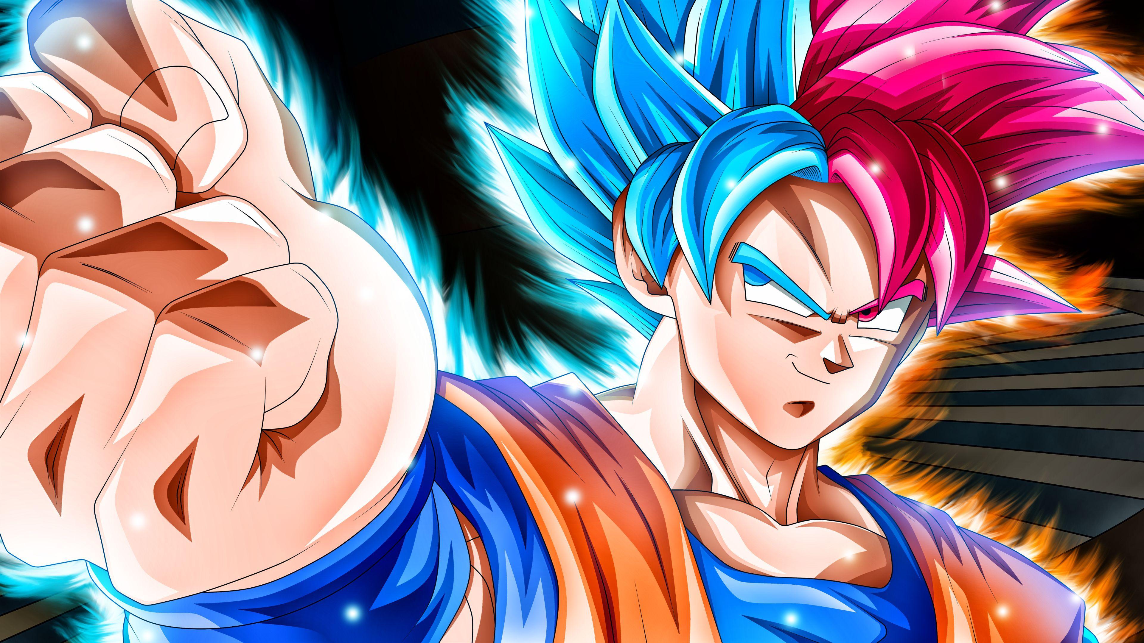 Goku Super Saiyan Blue 3d Wallpaper - Reverasite