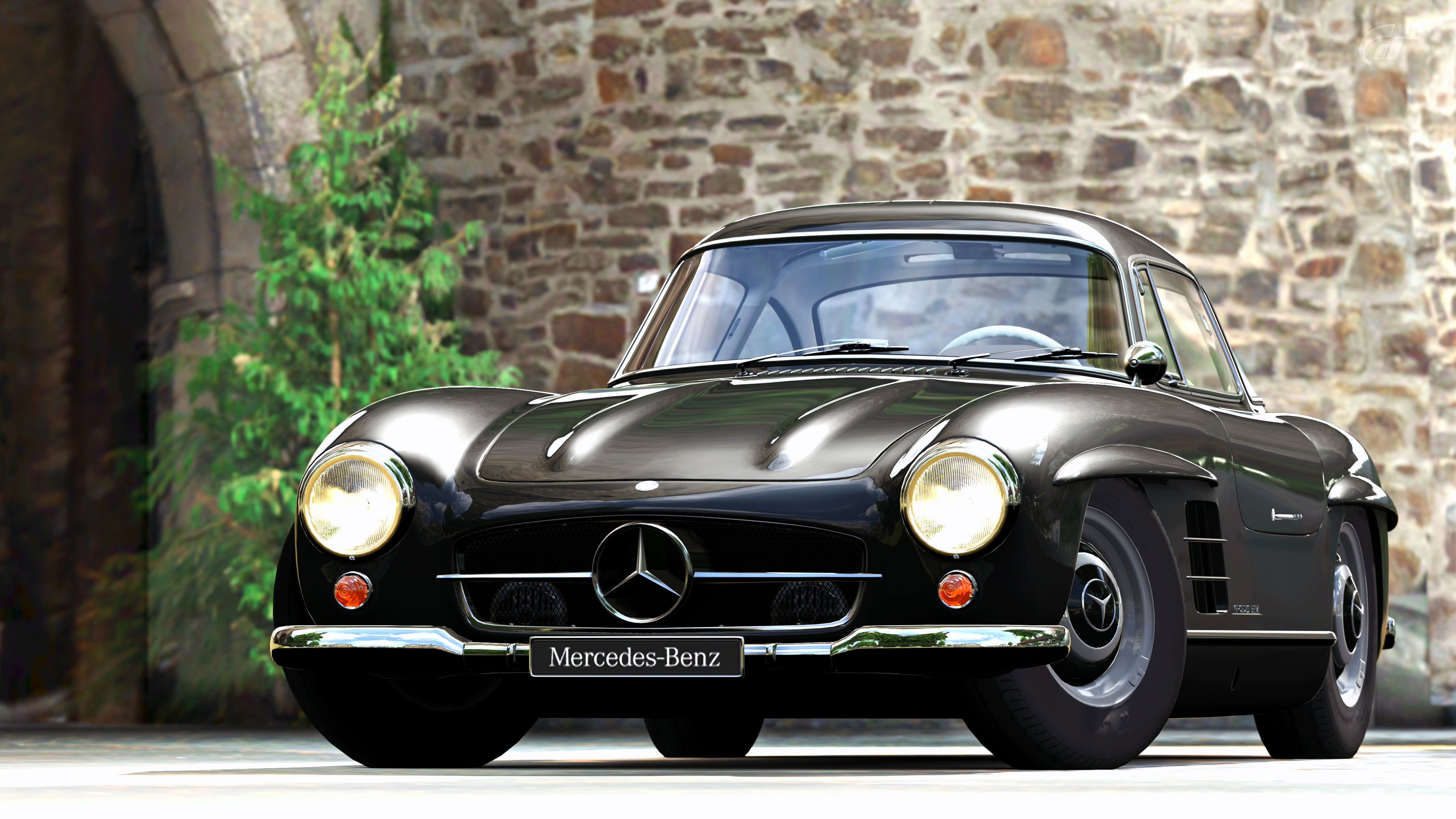 3840x2160 WallpaperD Wallpaper. Photo. Picture. Mercedes Benz, 300sl, Gullwing