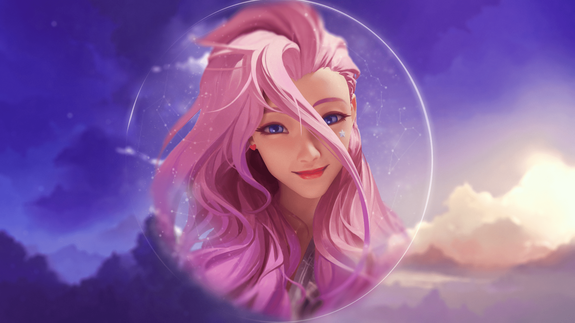 1920x1080 League of Legends Seraphine HD wallpaper 1920 х 1080. Lol league of legends, Champions league of legends, League of legends