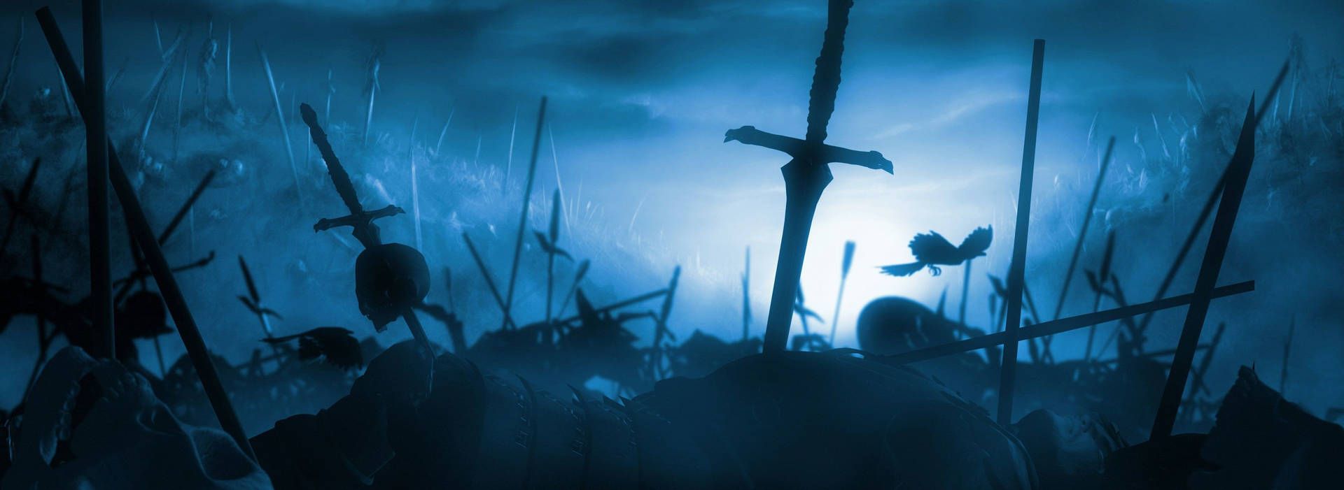 1920x701 Download Battlefield Digital Art For Monitor Wallpaper