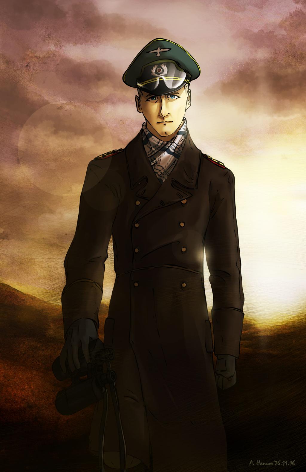 1024x1579 Erwin Rommel Anime Image Board