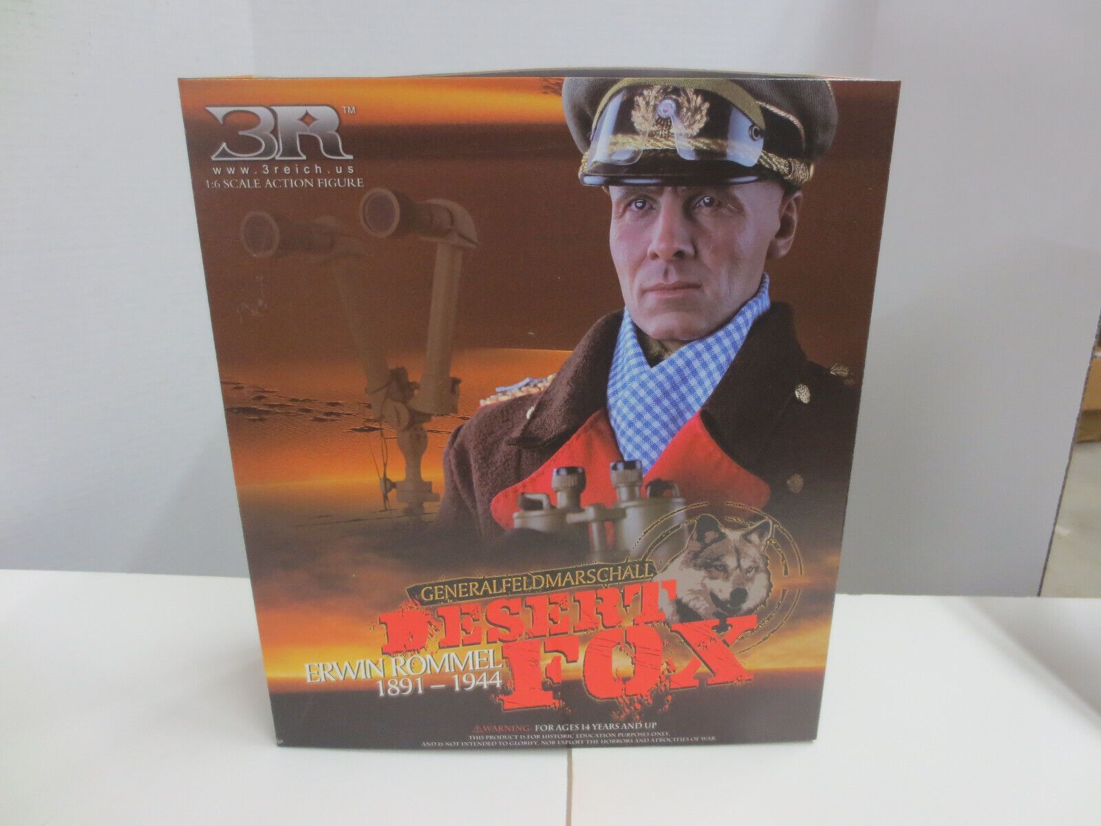 1600x1200 3R 1 6 German Erwin Rommel Desert Fox North Africa GM621 New In Factory Sealed B