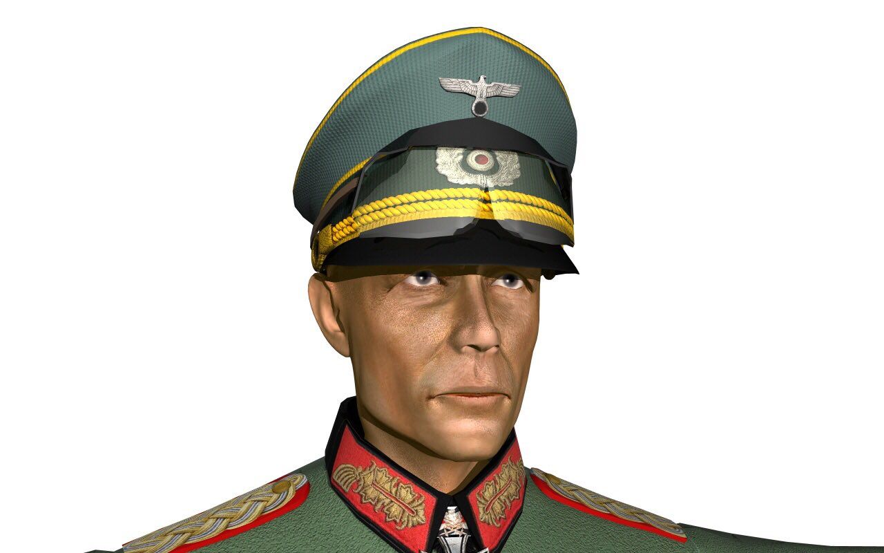1280x800 Basichsu - 沙漠之狐Erwin Johannes Eugen Rommel