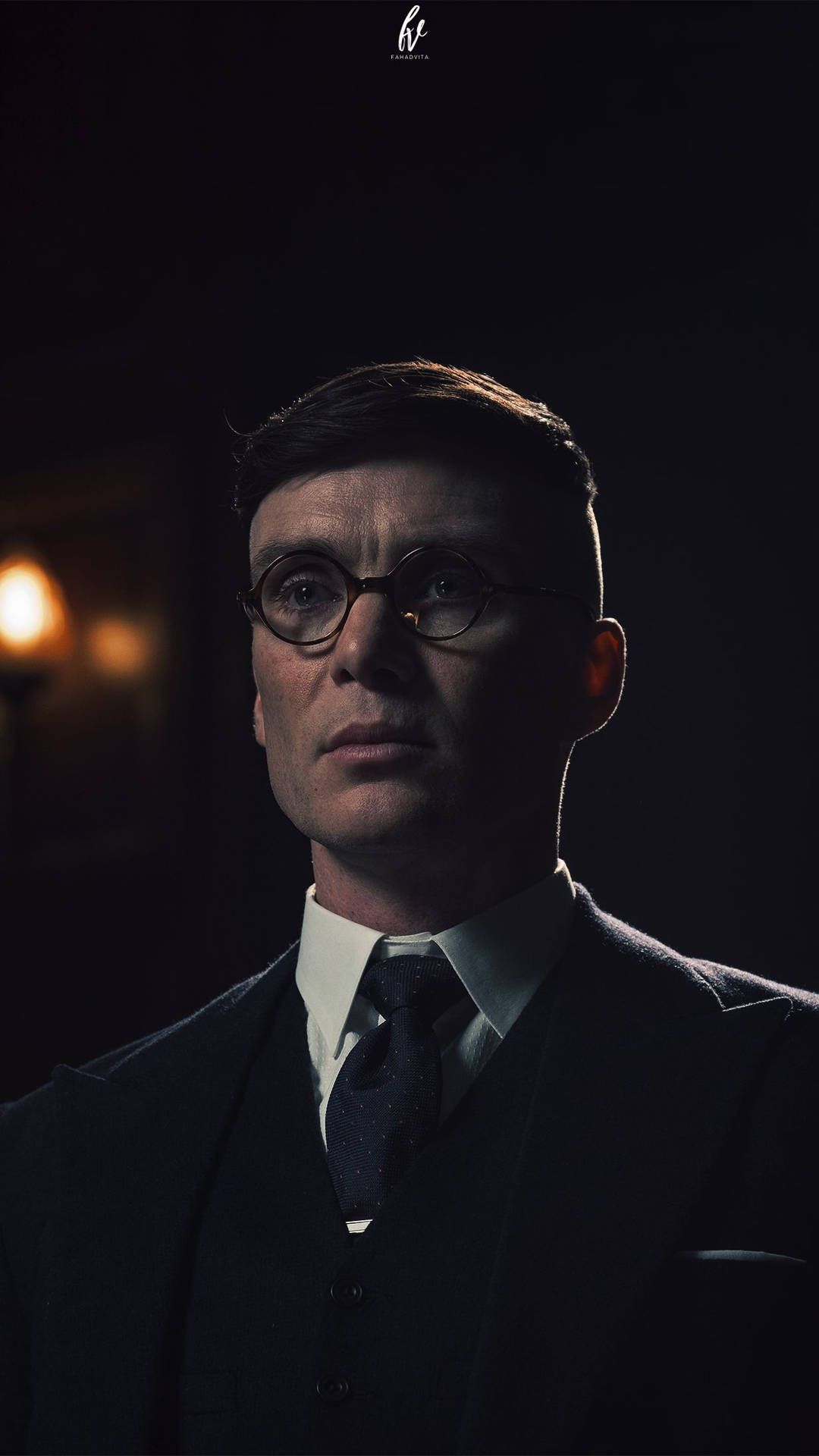 1080x1920 Download Peaky Blinders Thomas Shelby In Black Wallpaper