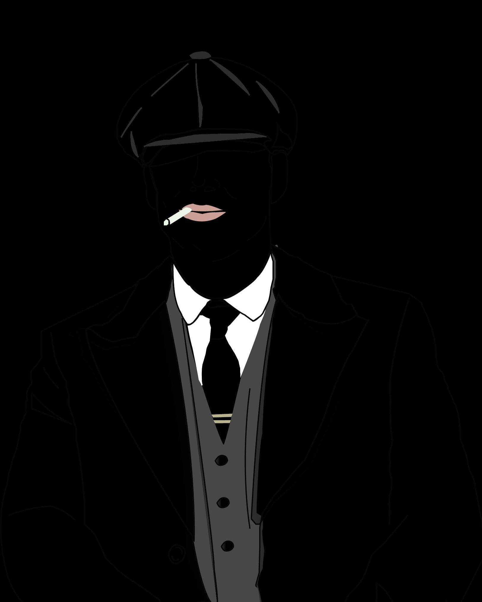1624x2030 Peaky Blinders Thomas Shelby Adobe Illustrator Illustration Wallpaper:1624x2030