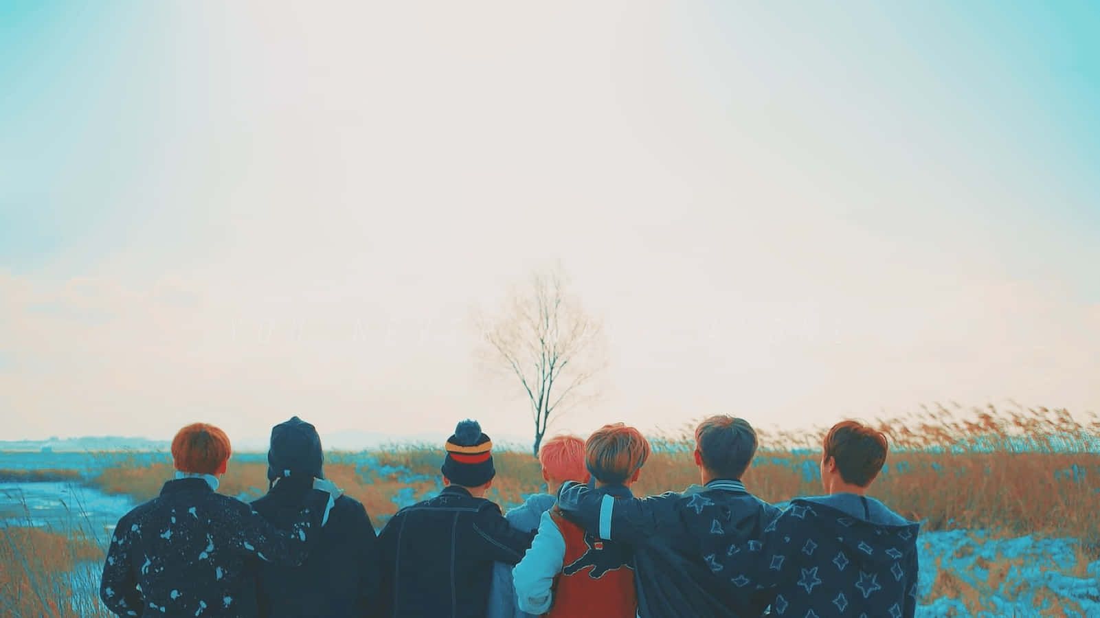 1601x900 Download Energetic performance by BTS in their latest music video Wallpaper