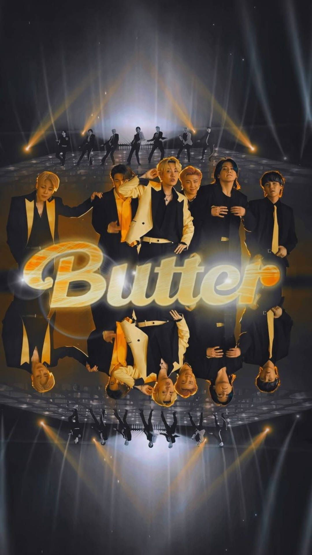 1080x1920 Download BTS Butter MV Fan Edit Wallpaper