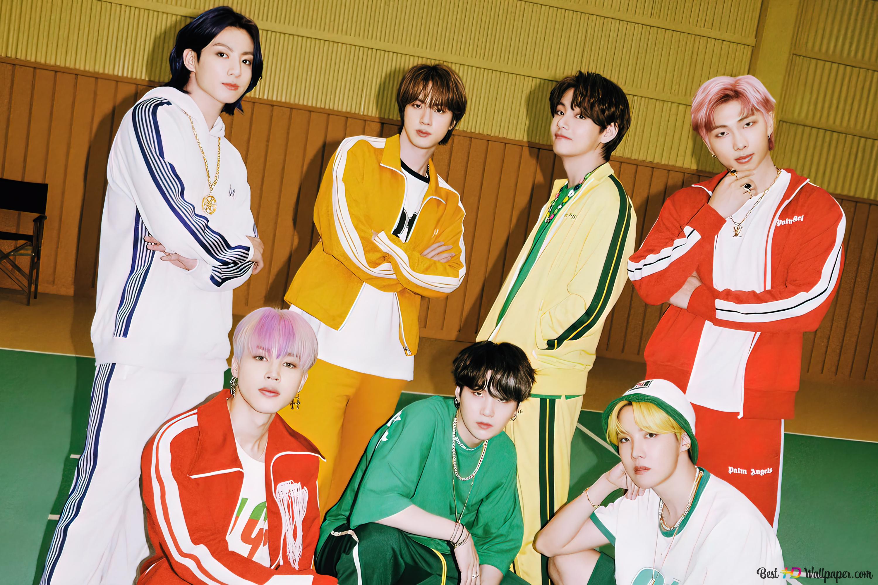 3000x2000 BTS Members in 'Cooler & Sweeter' (Butter MV Remix) MV Photohoot (2021) 4K wallpaper download