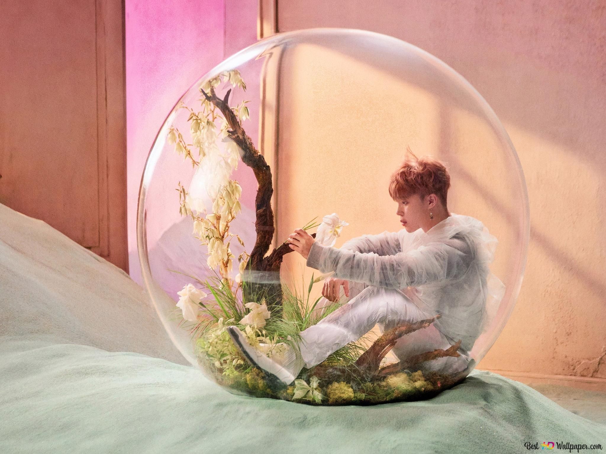 2048x1536 BTS' Jimin in 'Love Yourself: Answer' MV 4K wallpaper download