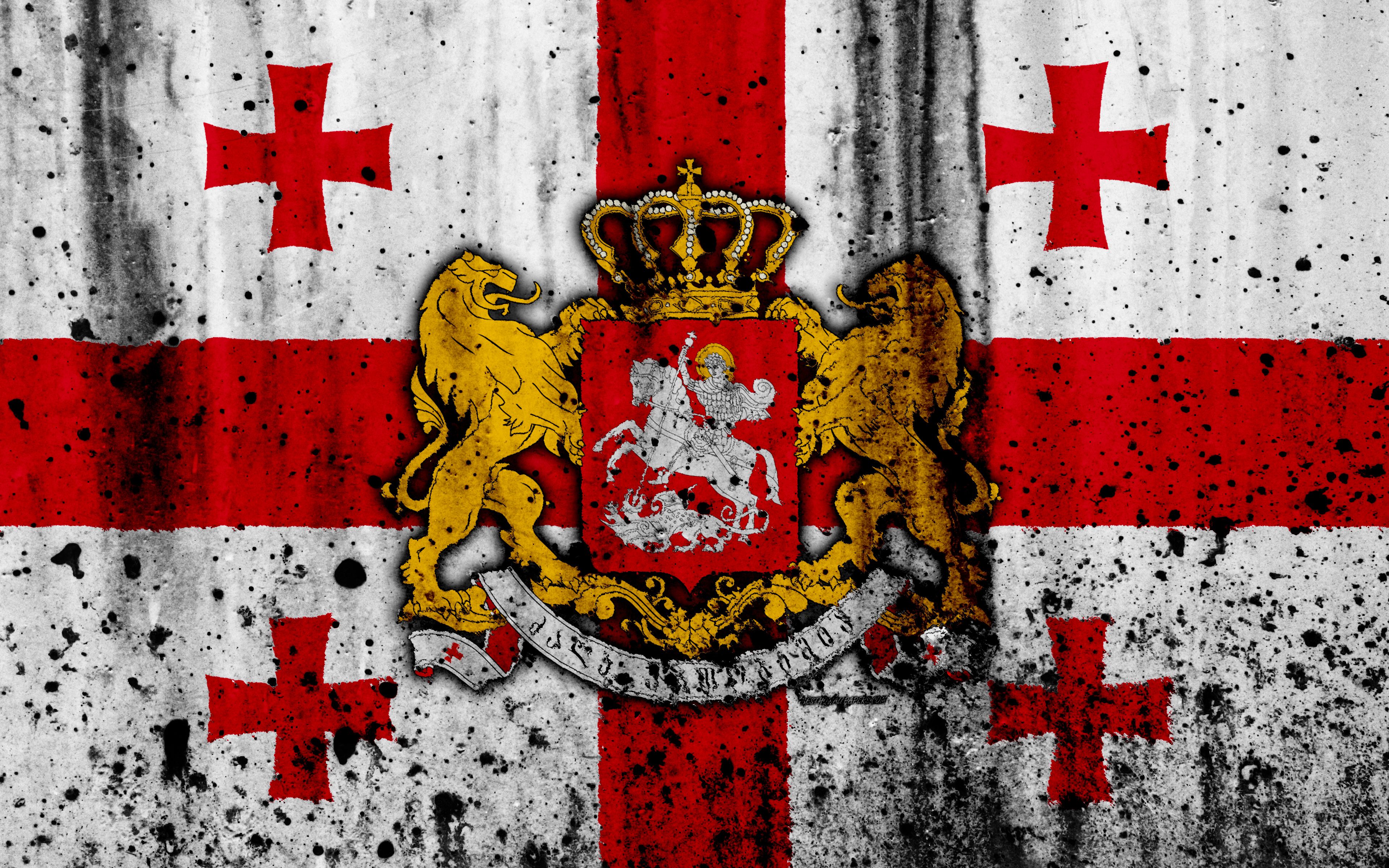 Georgia Flag Wallpapers Top Free Georgia Flag Backgrounds 9837808