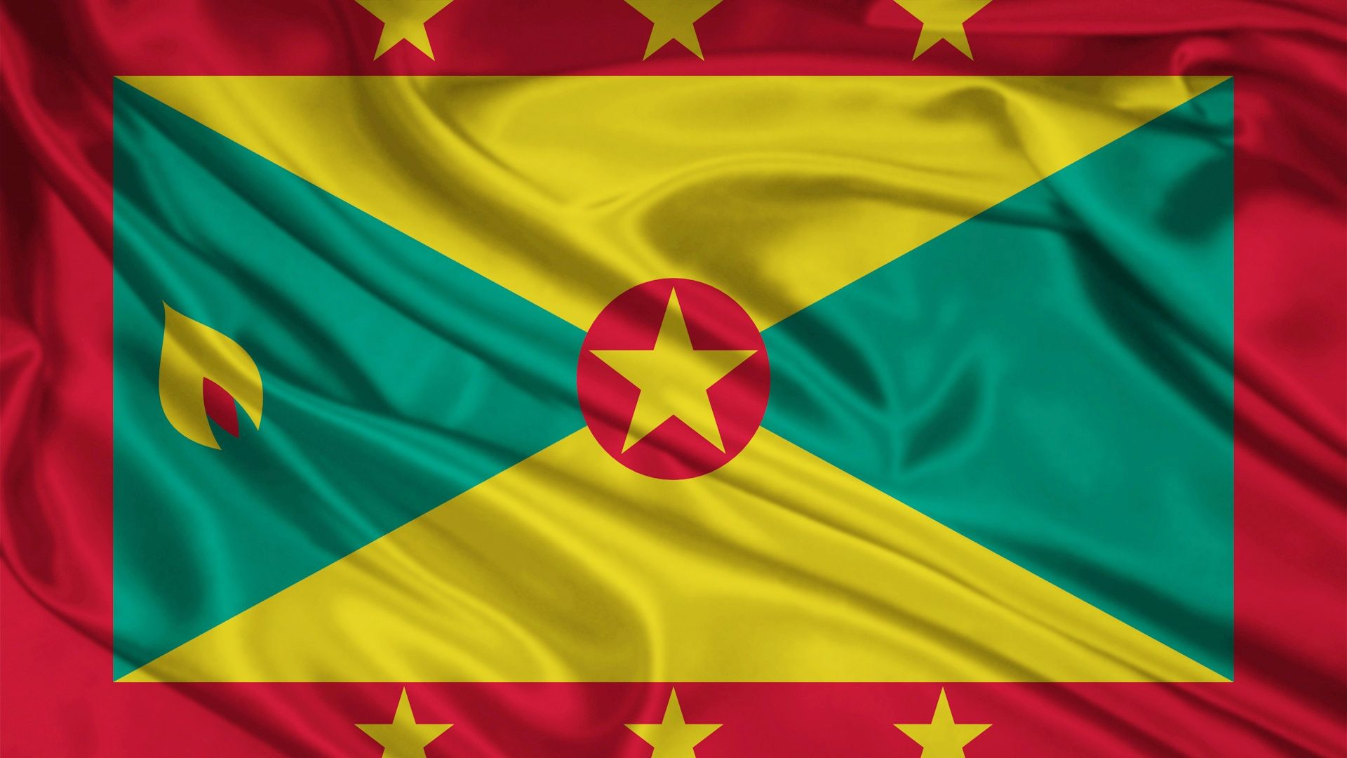 1920x1080 Grenada Flag wallpaper. Grenada flag, Flag, Grenadian flag