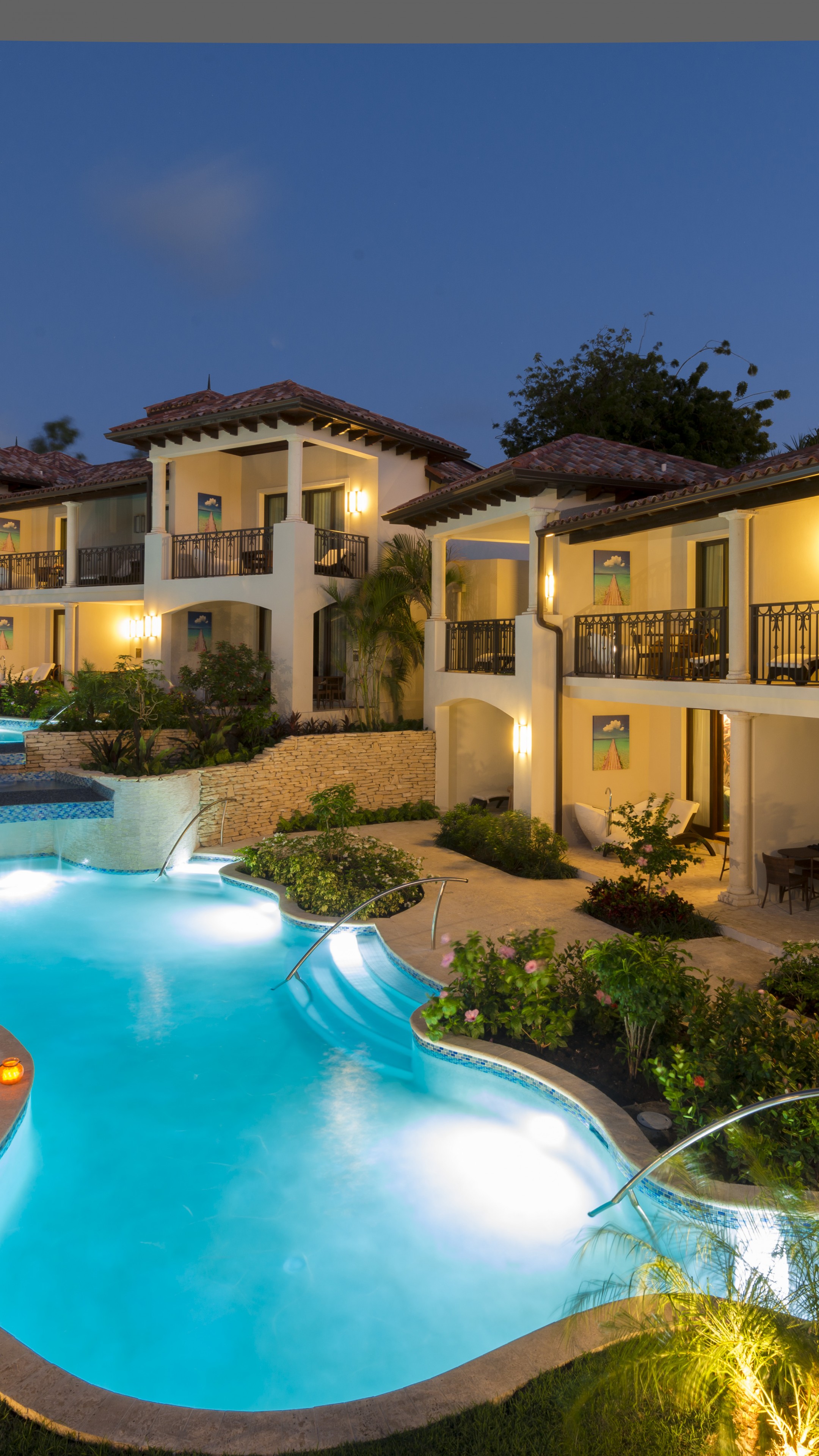 2160x3840 Wallpaper Sandals LaSource Grenada Resort, Best Hotels of tourism, travel, resort, vacation, pool, Travel