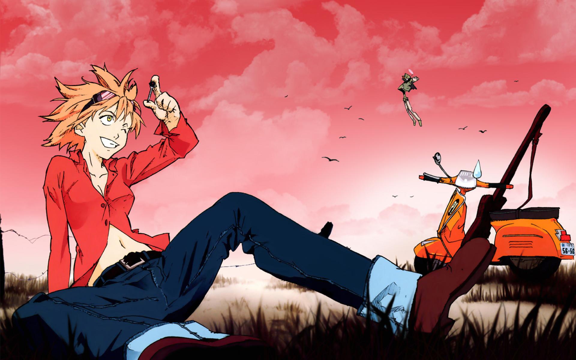 1920x1200 Haruko Haruhara Wallpaper