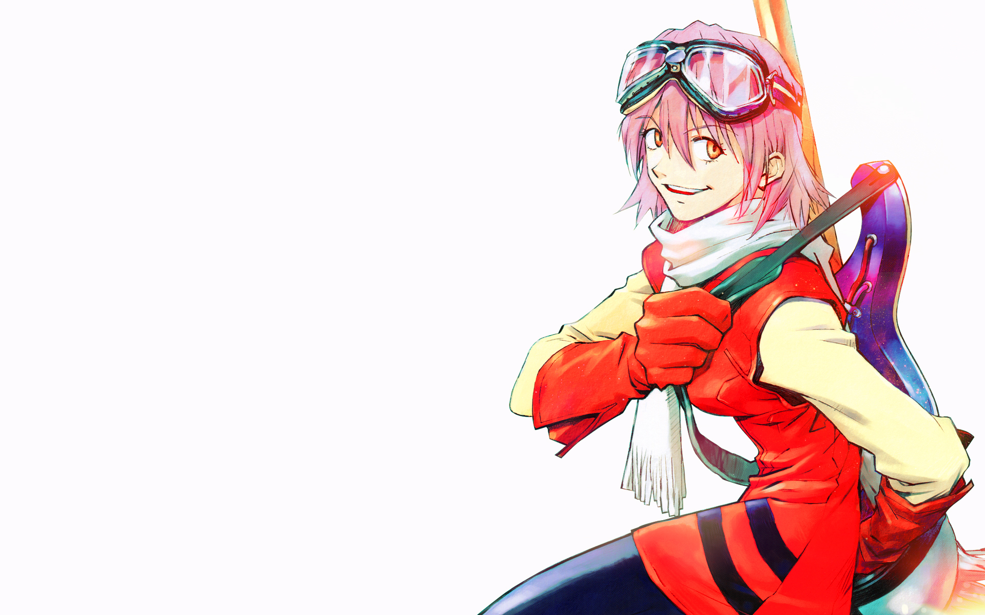 1920x1200 Haruhara Haruko Anime Image Board
