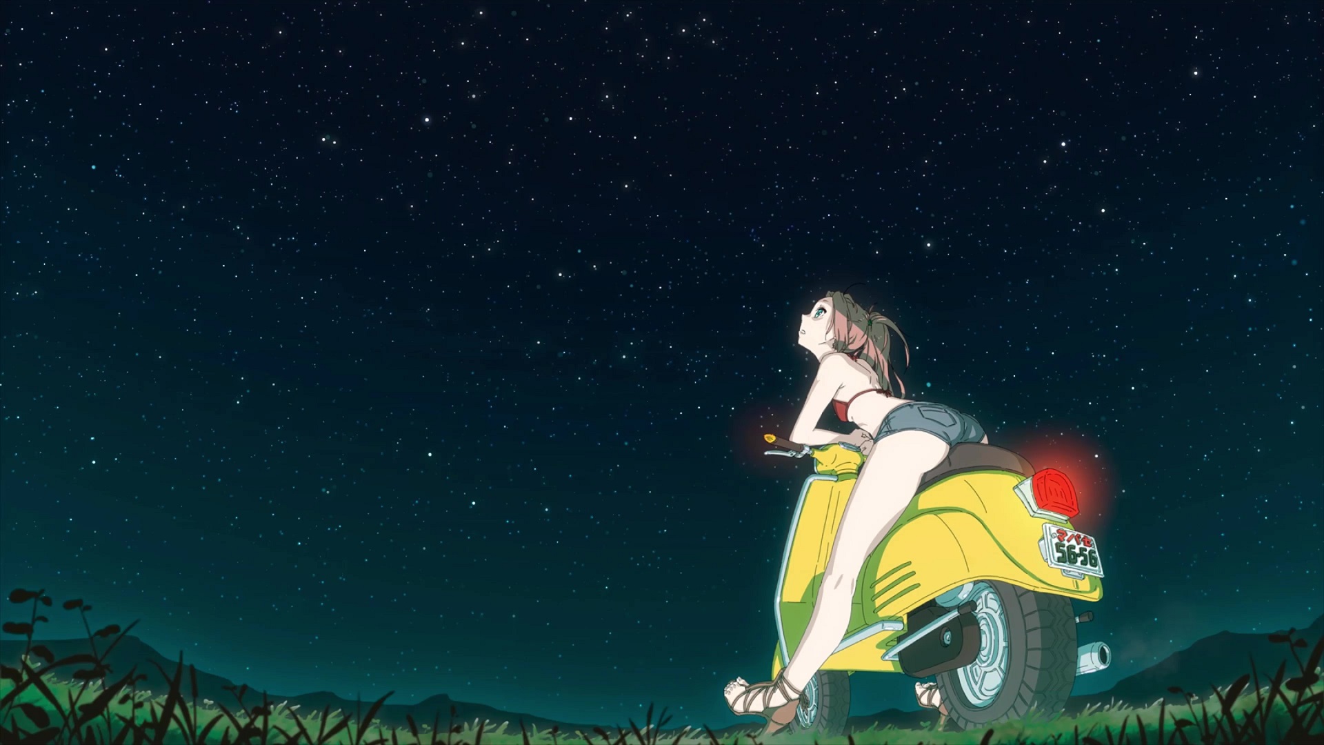 1920x1080 Haruko Haruhara Live Wallpaper, Animated Wallpaper