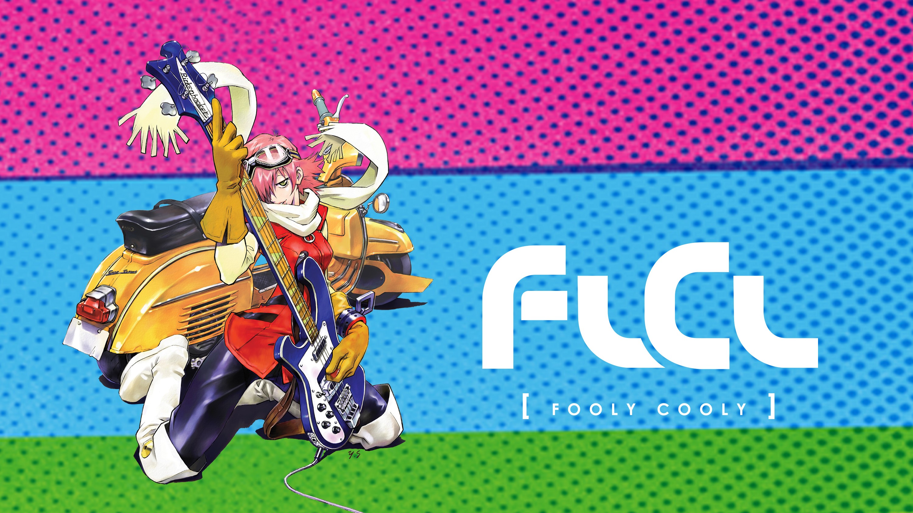 3000x1688 Wallpaper / FLCL, anime girls, Haruhara Haruko free download