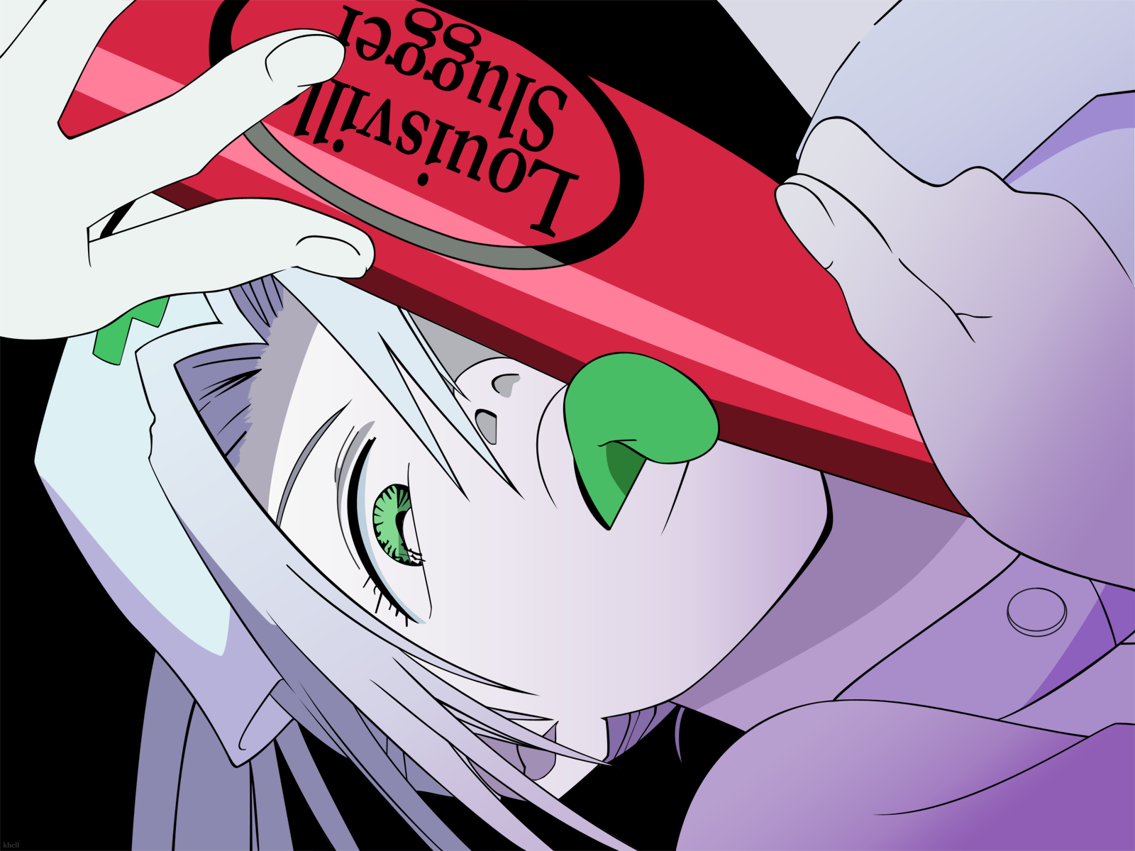 1600x1200 flcl haruhara haruko. konachan.com.com Anime Wallpaper