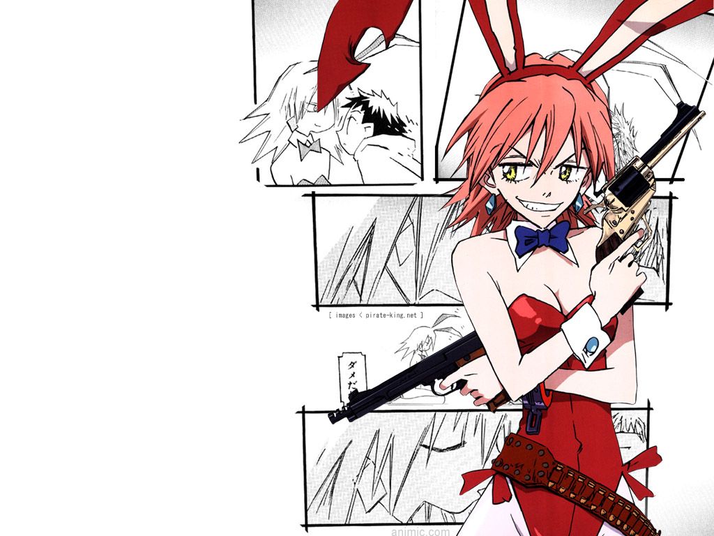 1024x768 Haruhara Haruko/. Flcl, Anime, Cartoon art styles