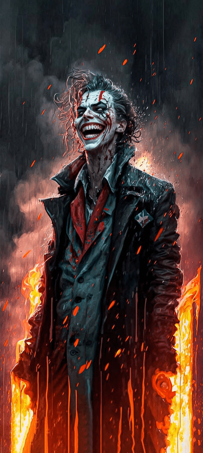675x1500 Joker Ghost IPhone Wallpaper HD IPhone Wallpaper Wallpaper Download